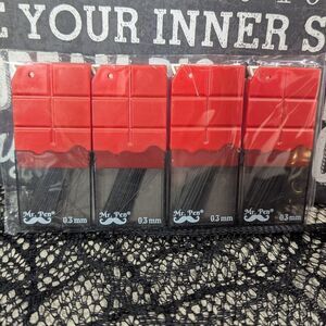 5/25 0.3 mm Mr. Pen Mechanical Pencil Lead Refills - Pack of 4 (800 PCs)